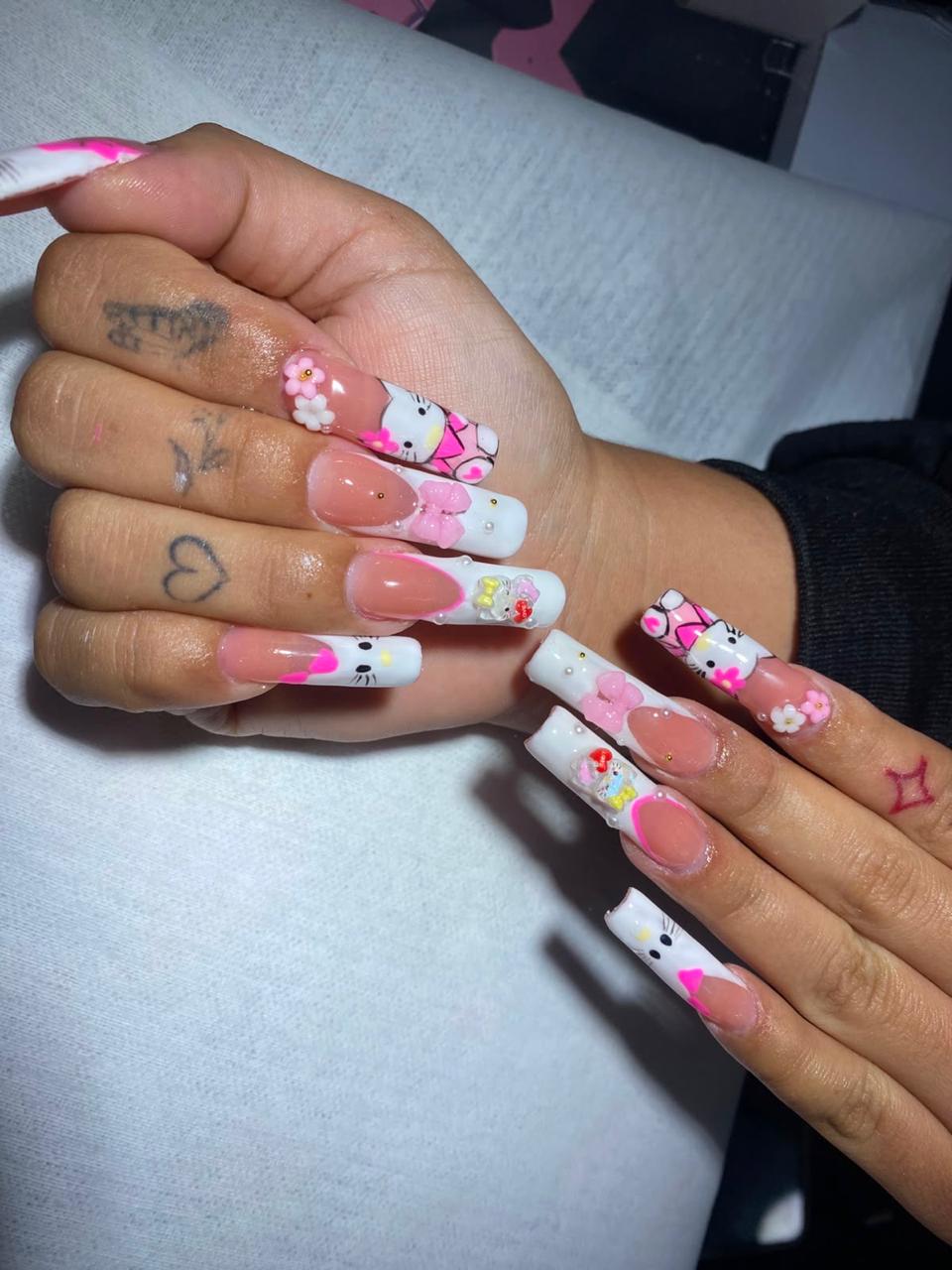 Nail art detalle 5